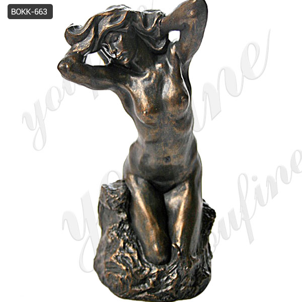  » Life Size Antique Bronze Nude Women Statue Rodin The Toilette Of Venus for Sale BOKK-663  Featured Image