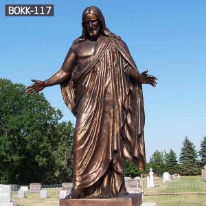 The Beat Cheap Life size Bronze Religious Statues of Jesus Wholesale  BOKK-117