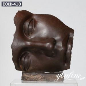 Outdoor Famous Large Face Bronze Igor Mitoraj Sculpture for Sale BOKK-418