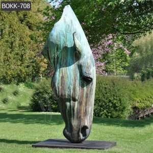  » Bronze horse statues for sale bronze horse head sculpture BOKK-708