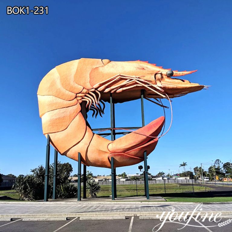 big prawn sculpture -YouFine Sculpture