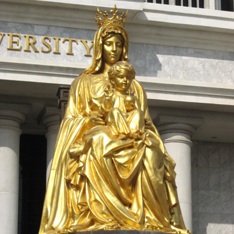 bronze Virgin Mary statue-YouFine Sculpture