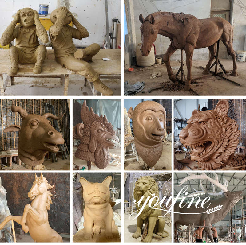 bronze animal statue -YouFine Sculpture