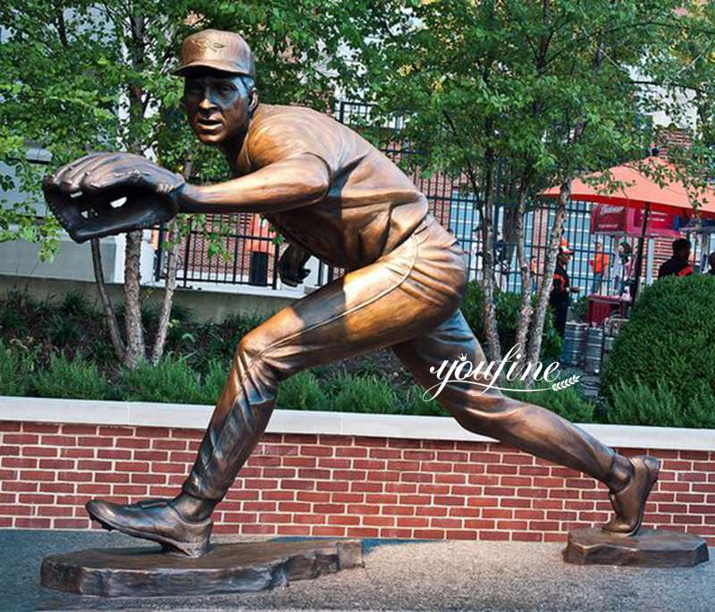 bronze baseball statues-YouFine Sculpture-01