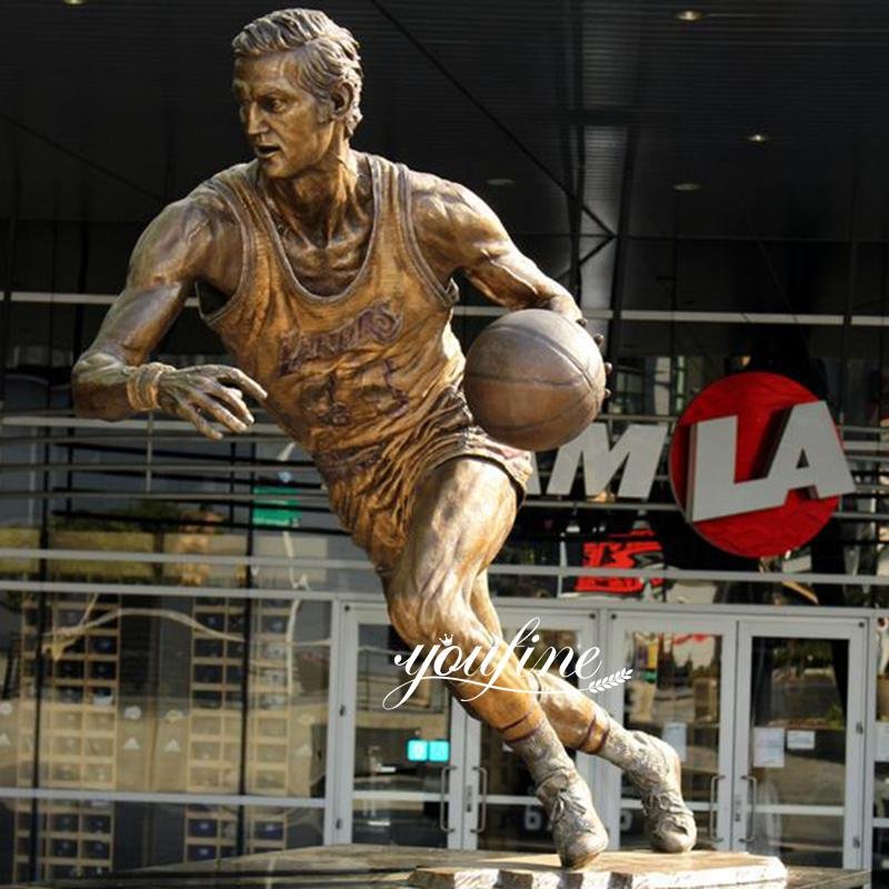 bronze basketball sculptures-YouFine Sculpture-01