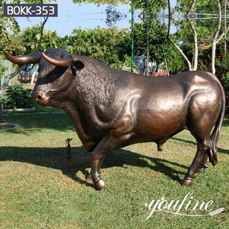 bronze bull statue for sale - YouFine Sculpture