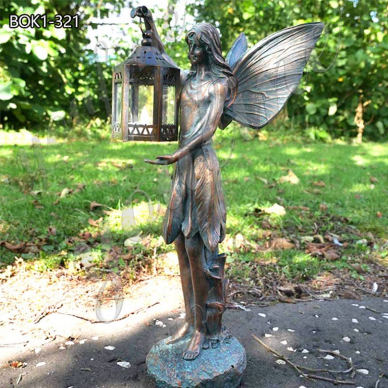 bronze elf garden statue-YouFine Sculpture