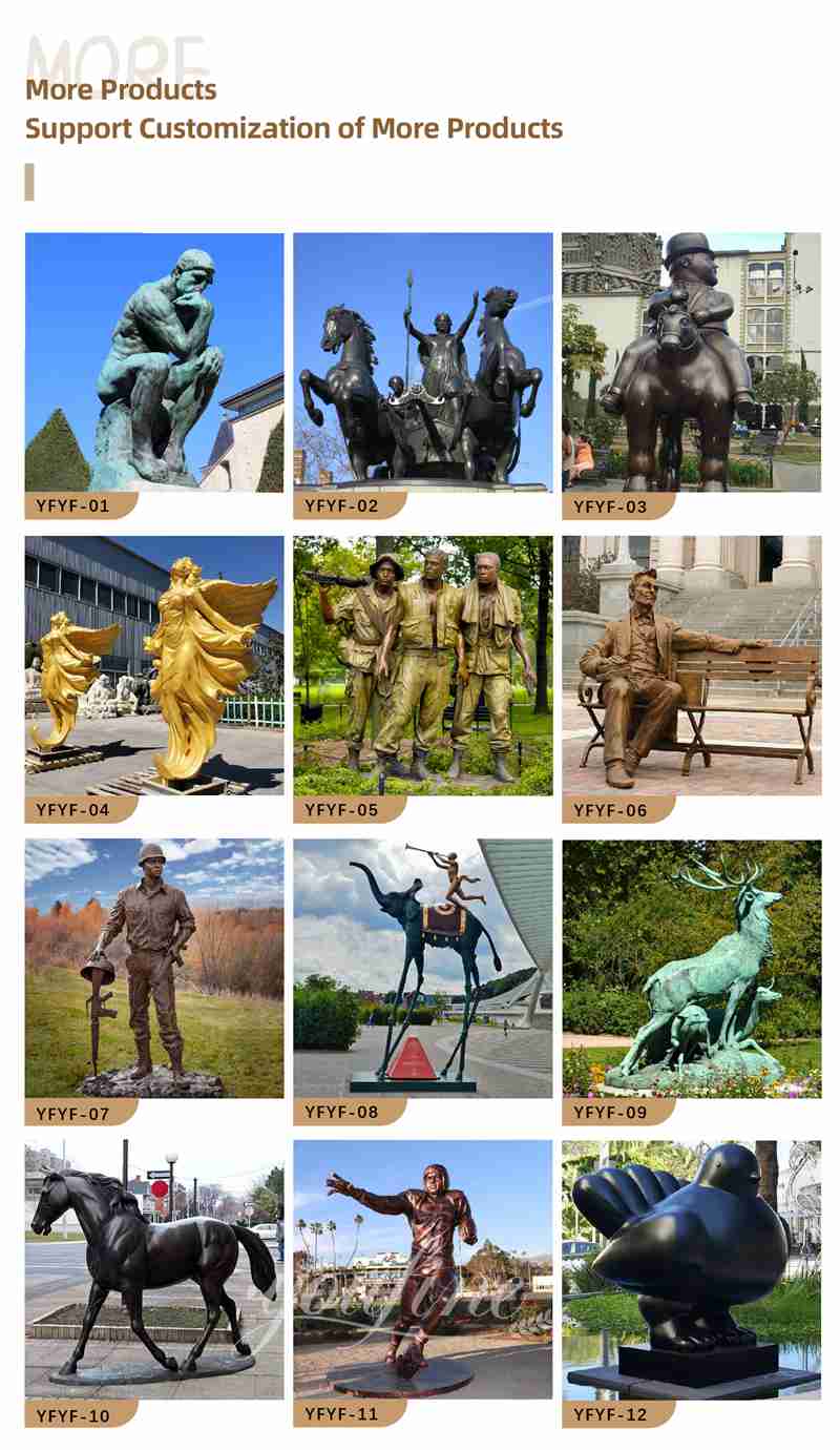 bronze figure sculpture - YouFine sculpture (2)