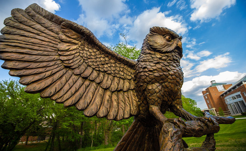 bronze owl statue -YouFine Sculpture