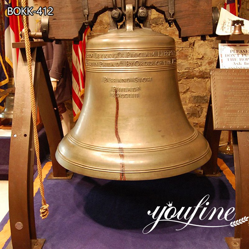 Custom Cast Bronze Replica Liberty Bell for Sale
