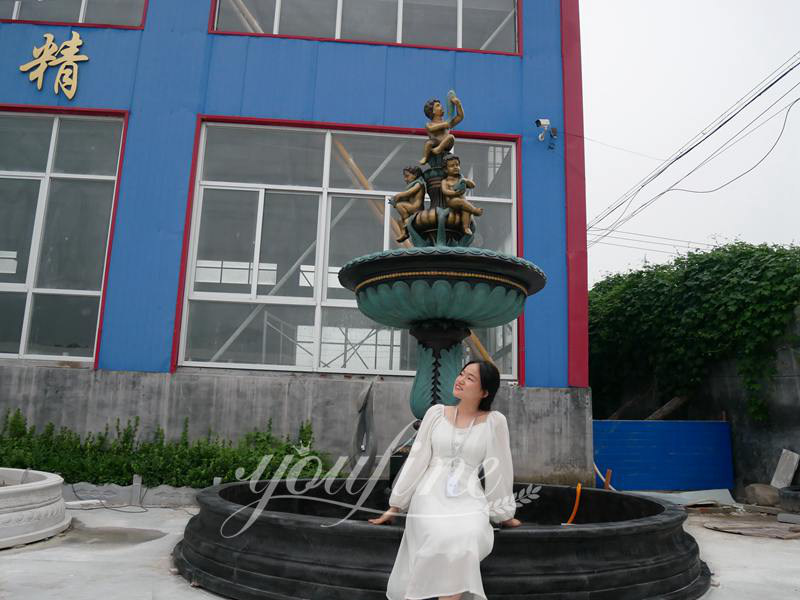 bronze statue fountain - YouFine Sculpture (1)
