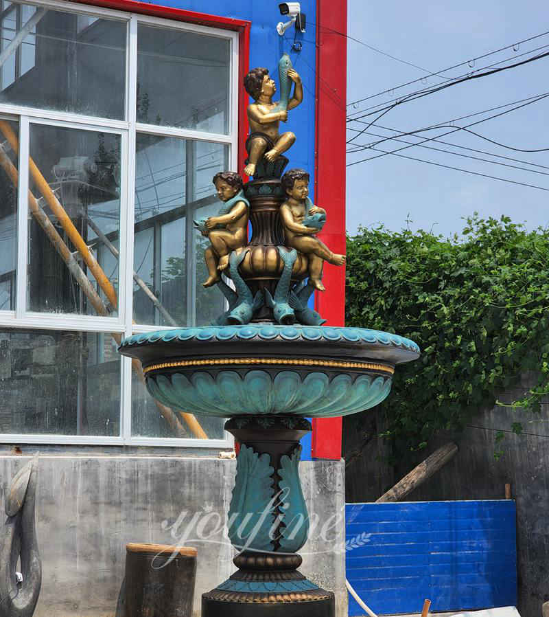 bronze statue fountain - YouFine Sculpture (2)