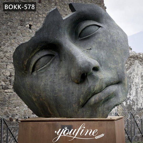  » Modern Abstract Bronze Face Sculpture Igor Mitoraj Replica for Sale BOKK-578 Featured Image