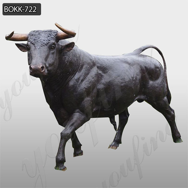 » Large Antique Casting Bronze Bull Statue for Garden Decor Factory Supply BOKK-722 Featured Image
