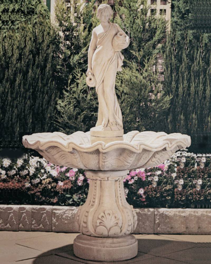 cast stone fountain