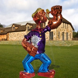  » Stainless steel cartoon character popeye the sailor statue for sale CSS-87