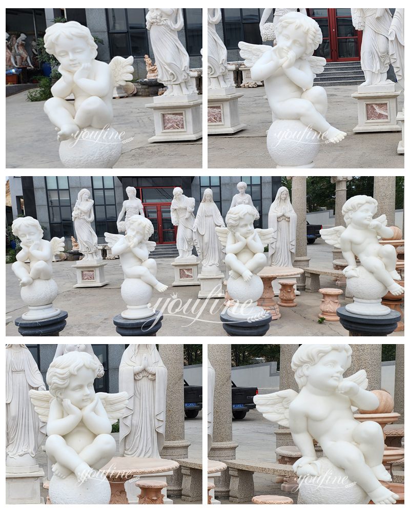 cherub angel sculpture - YouFine Sculpture