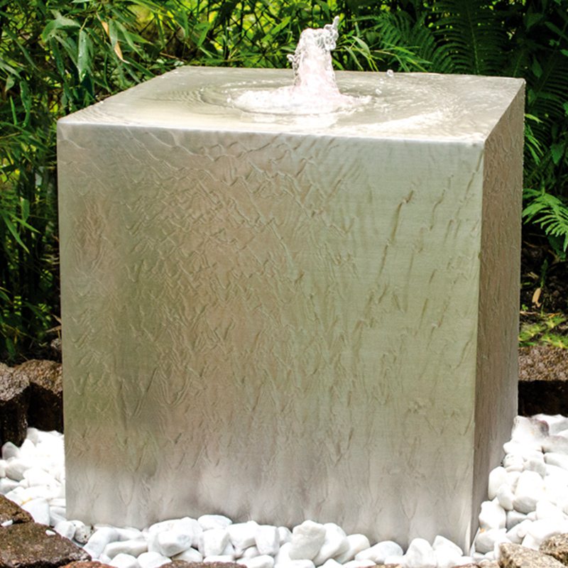 cube water fountain