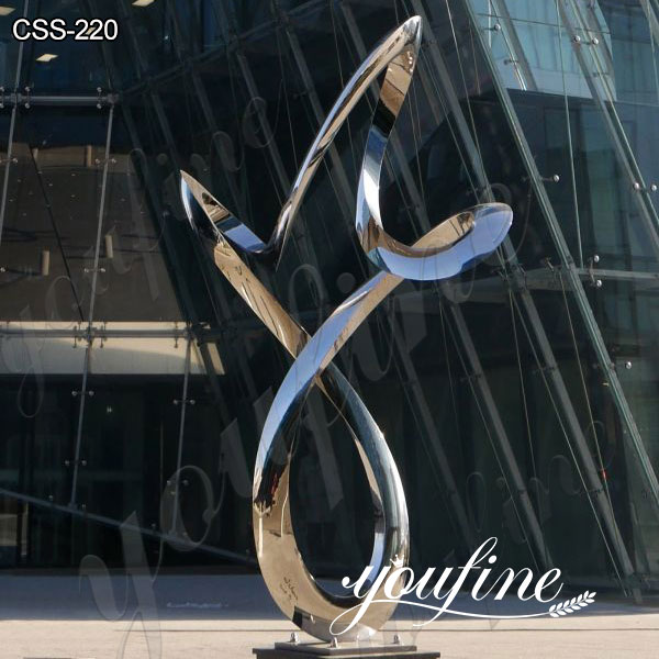 Modern Abstract Metal Garden Sculpture for Sale CSS-220
