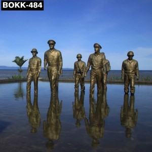  » Bronze Military Statues Seven Famous Bronze Sculptures for Sale BOKK-484