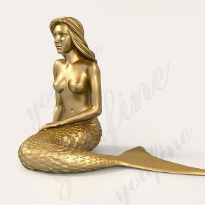  » large bronze mermaid statue mermaid statue for sale BMS-01