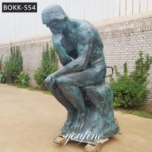 World Famous The Thinker Bronze Statue for Sale BOKK-554
