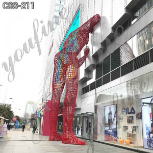  » Abstract Modern Metal Figure Sculpture for Shopping Mall for Sale CSS-211