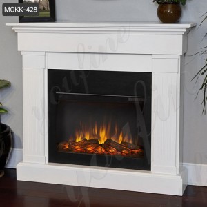 High Quality Modern Marble Fireplace Mantel for Sale MOKK-428