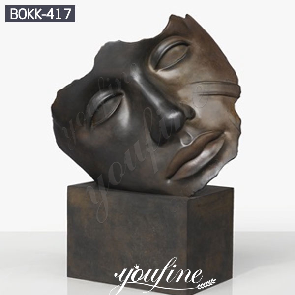 Outdoor Large Bronze Face Art Sculpture Igor Mitoraj Replica for Sale BOKK-417