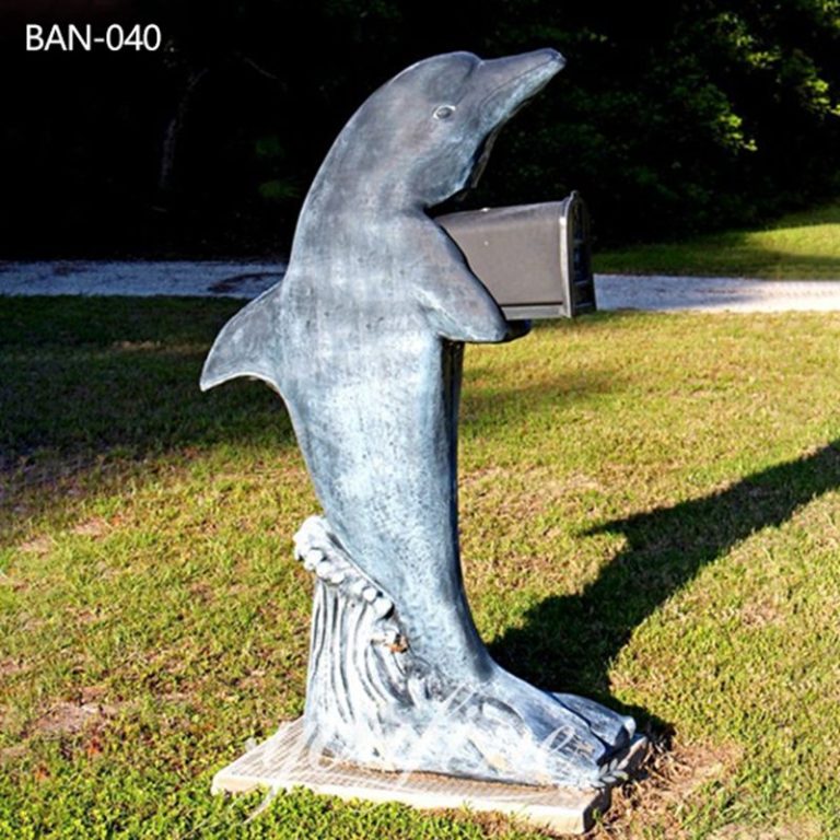 dolphin mailbox stand for sale