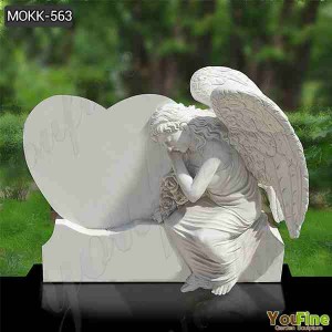 High Quality Marble Grave Angels Ornaments with Cheap Price MOKK-563