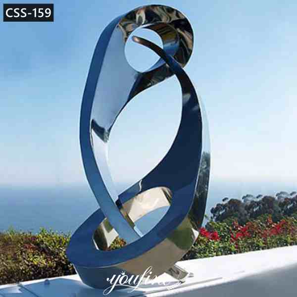  » Contemporary Outdoor Abstract Stainless Steel Sculpture Supplier CSS-159 Featured Image