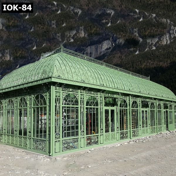 large outdoor metal wrought iron wedding gazebo designs on hot selling iok-84