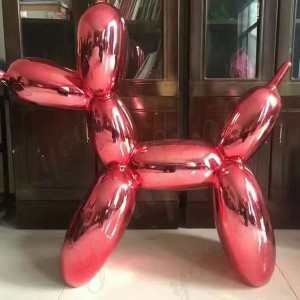  » Metal sculpture outdoor decor Jeff koons and his balloon dogs