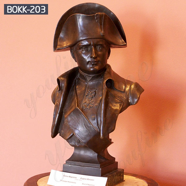 Custom Bust Bronze Bust Statue Bronze Bust Sculpture of Napoleon BOKK-203