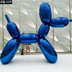 Famous Jeff Koons Artwork Balloon Dog Sculpture for Sale CSS-17