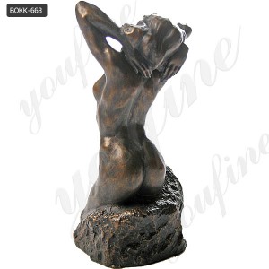  » Life Size Antique Bronze Nude Women Statue Rodin The Toilette Of Venus for Sale BOKK-663 