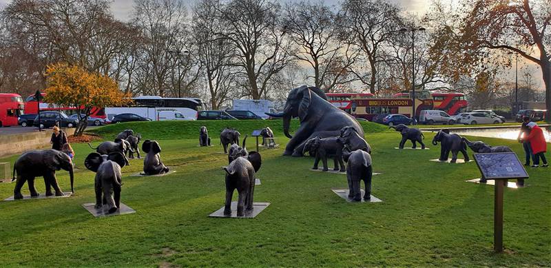 elephant statue in marble arch - YouFine Sculpture (4)