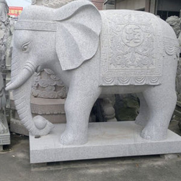 Marble-Elephant-Statue