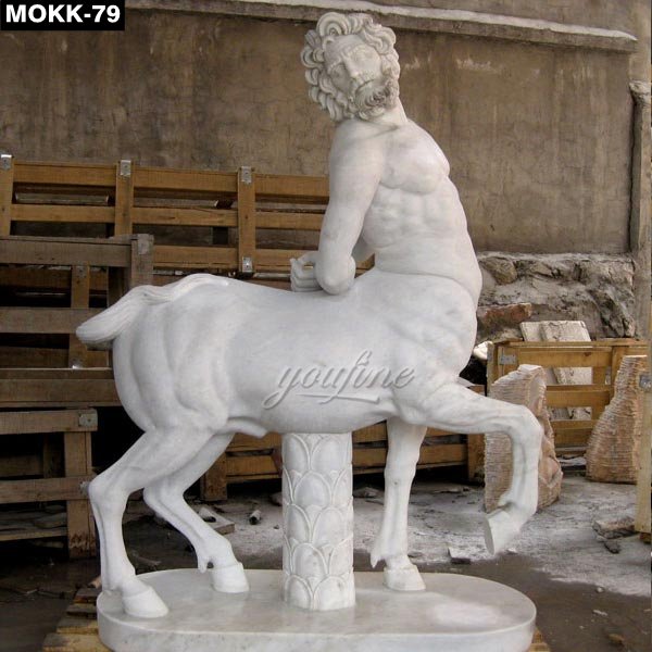 famous centaur chiron statue