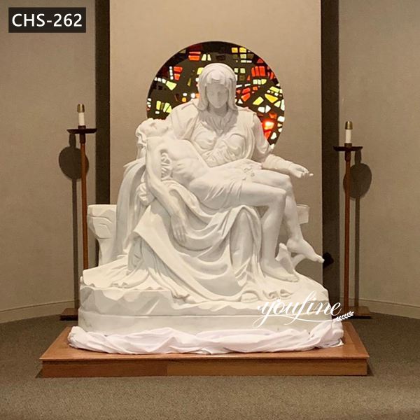 Outdoor Catholic Marble Pieta Statue for Sale CHS-262