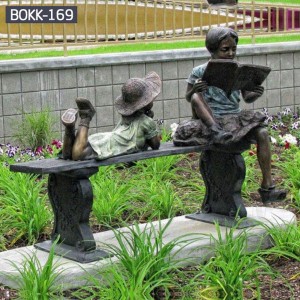  » Bronze Figure Statue Bronze Statue for Garden Custom garden Statues Metal Yard Decorations BOKK-169