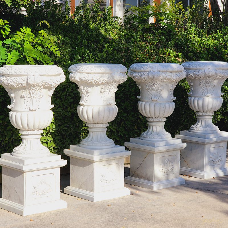 The Enduring Charm of Marble Planters – Elevating Outdoor Spaces