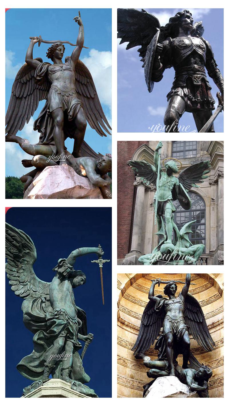 famous st michael statues