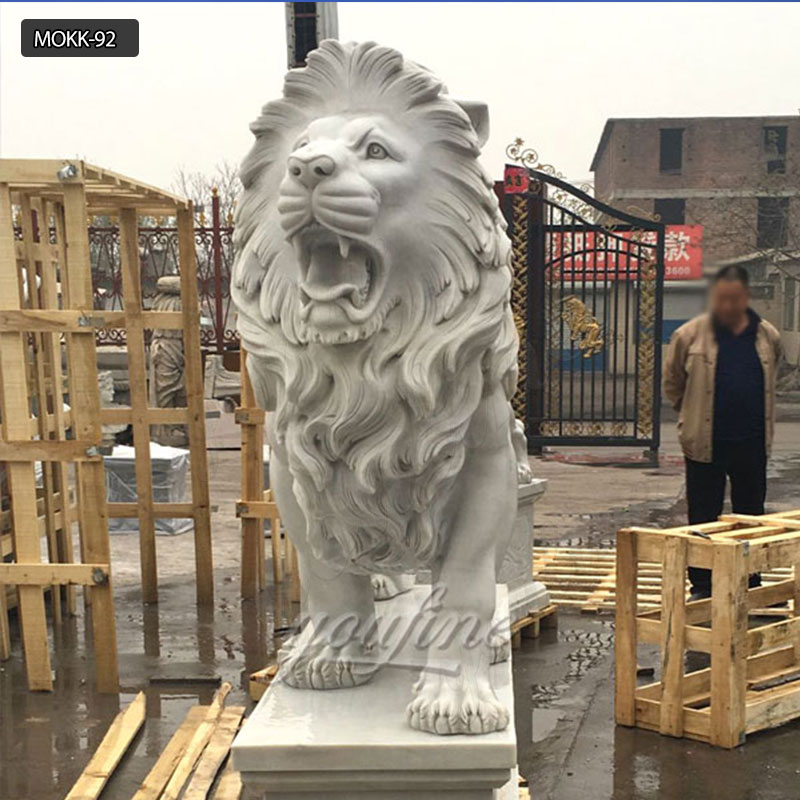  » lion statue for home lion statues for front porch MOKK-92 Featured Image