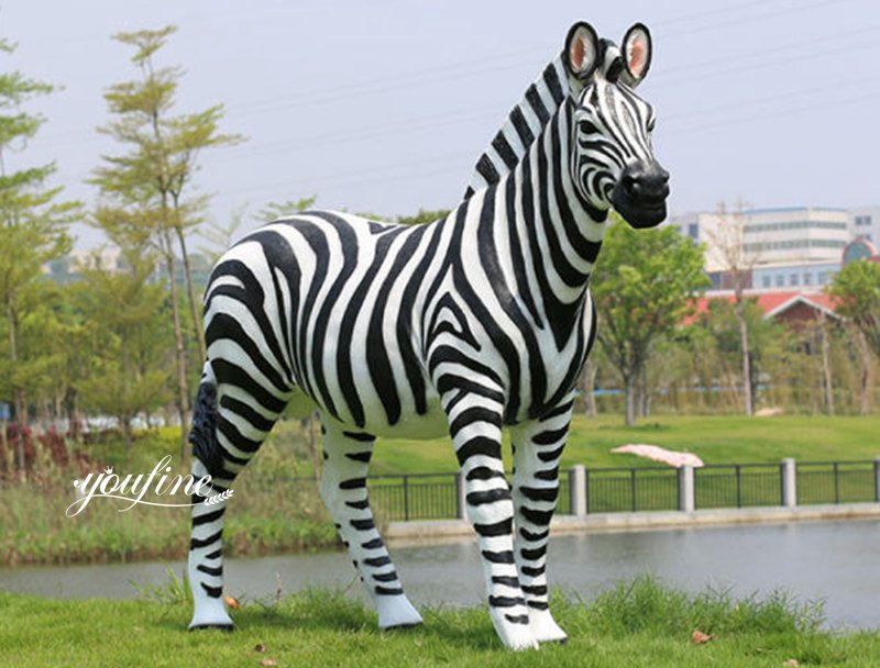 fiberglass zebra statue-YouFine Sculpture-03