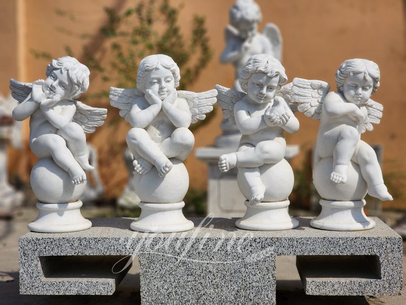 garden cherubs angels - YouFine Sculpture