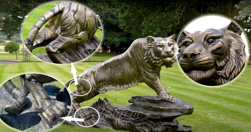 garden tiger statue