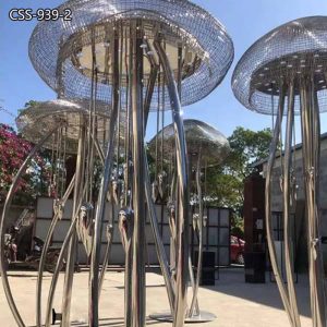  » Large Metal Jellyfish Sculpture Public Landmark CSS-939
