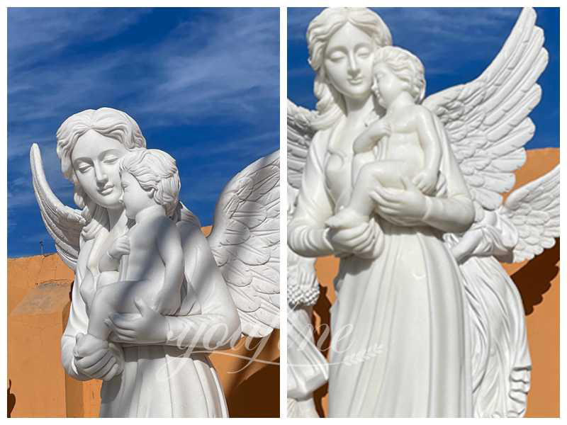 large angel statue for garden - YouFine Sculpture